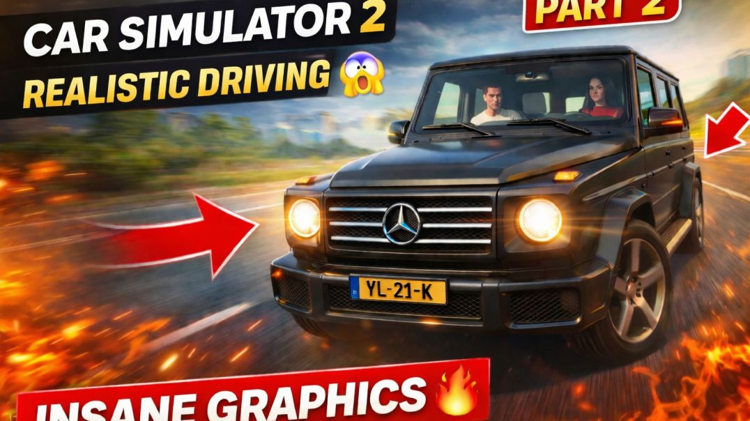 ⁣CAR SIMULATOR PART 2 REALISTIC DRIVING