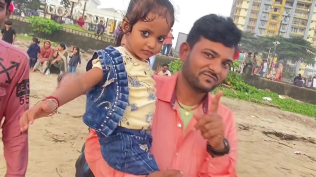 ⁣Sea beach #krishna