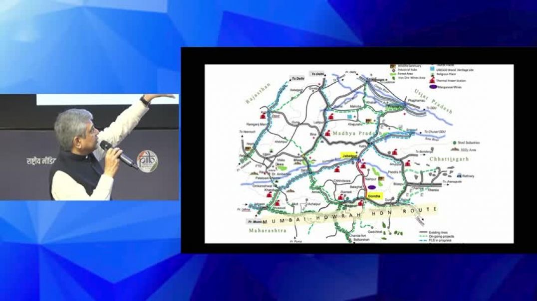 ⁣Cabinet approved Gondia–Jabalpur Doubling (231 km