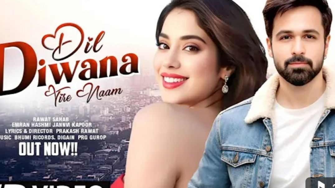 ⁣Dil Diwana Tere Naam - Emran Hashmi - Janhvi Kapoor - New Hindi Song - Romantic Song.New Song 2026