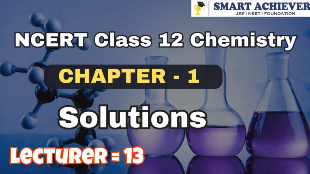⁣Solution chapter class 12
