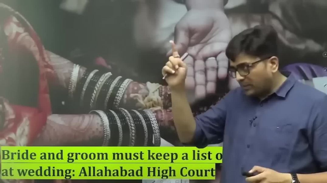 ⁣🚨 Bride and groom Listen 🚀 High Court decision before the wedding_🔥- _ankitsir _news _indianwedding(