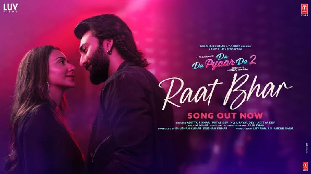 ⁣Raat Bhar – De De Pyaar De 2 _ Ajay_ Rakul_ Meezaan _ Payal D_ Aditya D_ Aditya R_ Kumaar _ 14th Nov