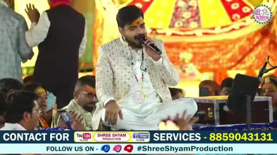 ⁣हारने वाला नहीं, श्याम का सहारा वाला हूँ 💪💙 मेरे सिर पर हाथ है खाटू वाले का 🙌