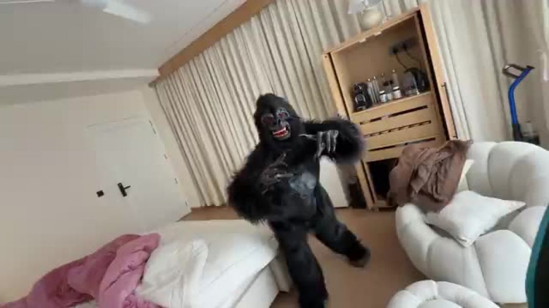 ⁣Gorilla_Prank_On_Family_😲(360p)