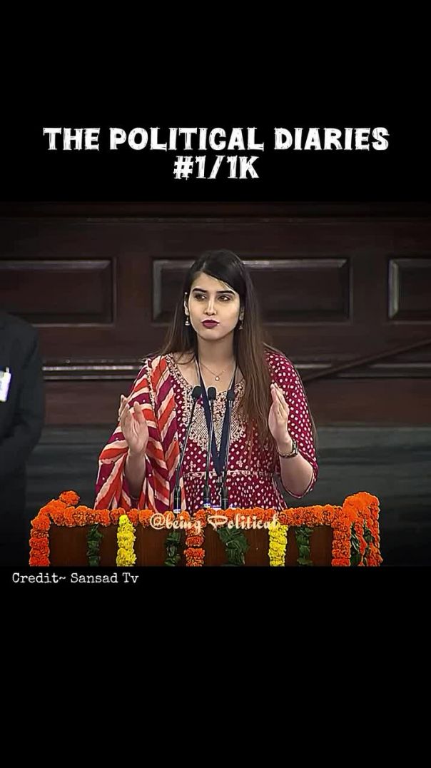 THE POLITICAL DIARIES  #1/1K#political #speech  #viralspeech  #indianvouth  #indianparliament