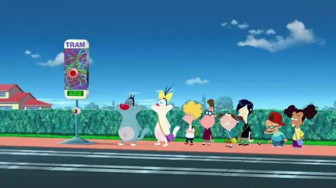 ⁣हिंदी Oggy and the Cockroaches 🚗🛸 A REAL DRIVER 🚗🛸 | Hindi Cartoons for Kids