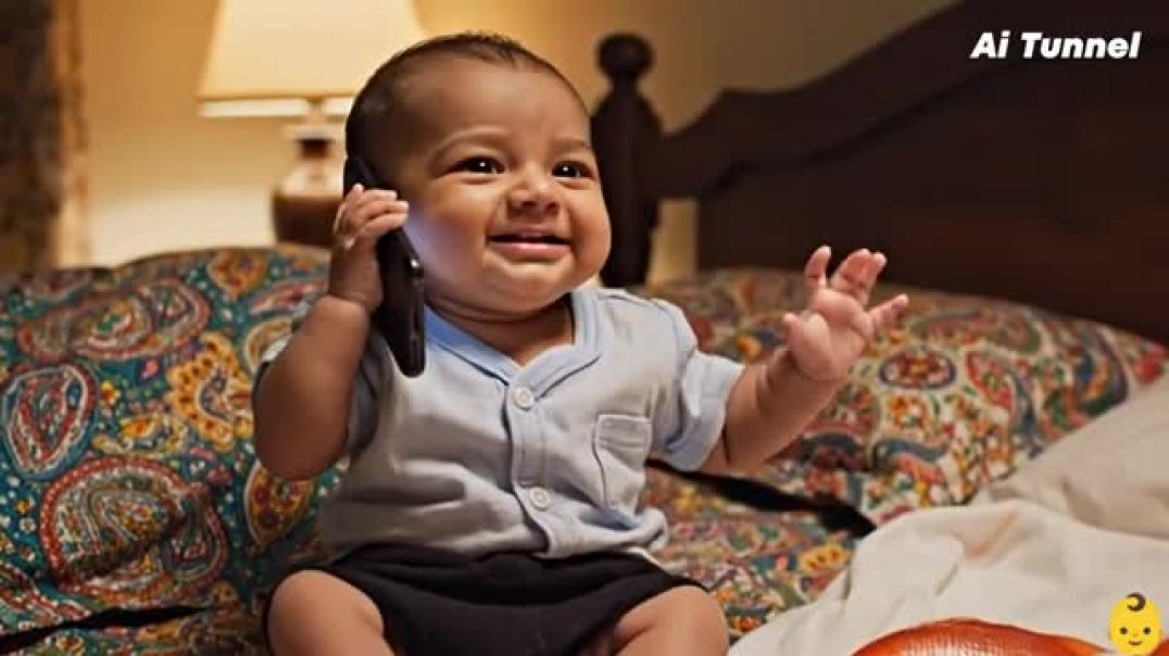 ⁣Kallu Aur Pooja Ki Zabardast Nok-Jhok 😆 _ Funny Baby Video _ Comedy Moments _ AI Tunnel(360P)