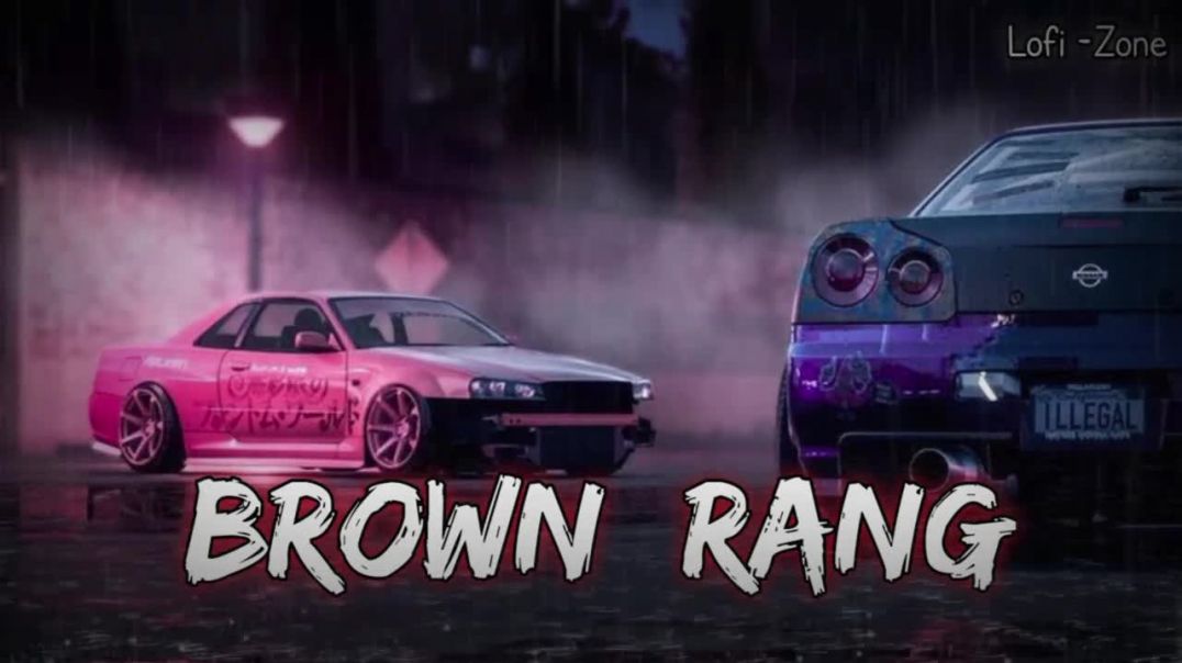 ⁣Brown Rang - (Slowed   Reverb) _ Yo Yo Honey Singh _  Lofi -Zone(720P_HD)