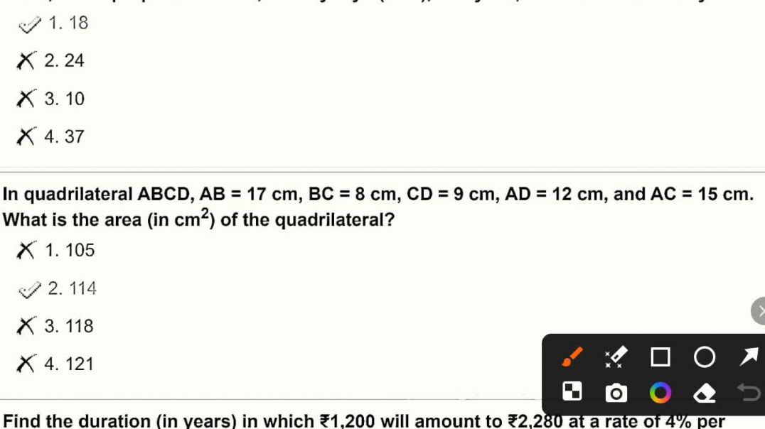 ⁣2025 Rrb NTPC shift 1 part 5 graduate previous year question papers