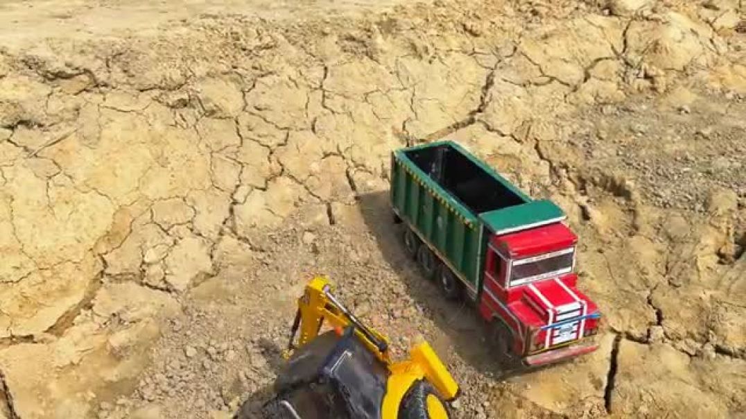 ⁣JCB_Tractor_Cartoon_Video___JCB_5CX_Muddy_Accident_Pulling_Out_Swaraj_Tractor_Mahindra_Tractor(360p)