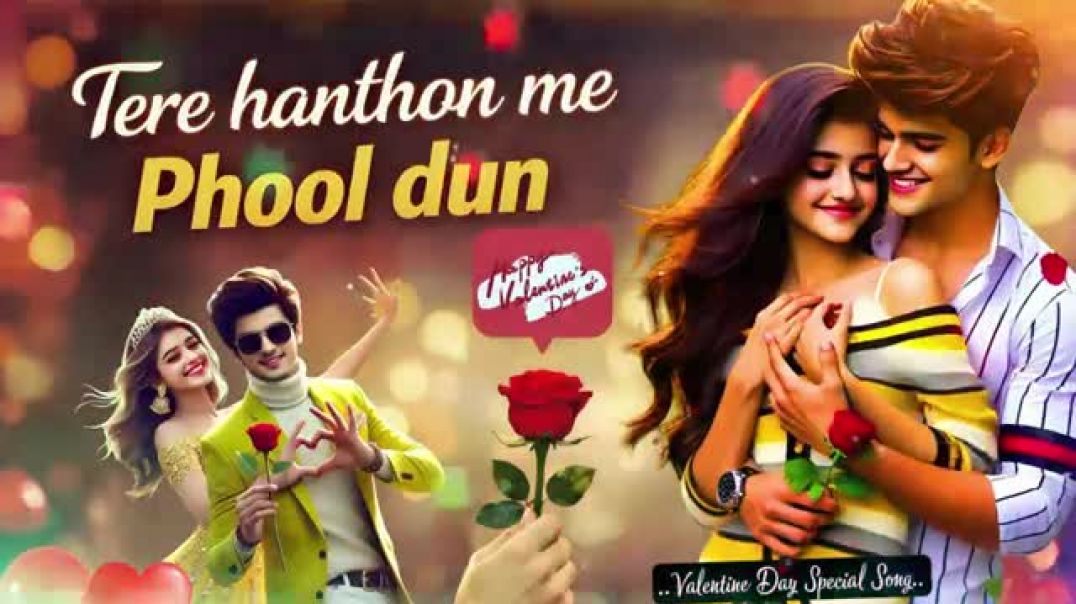 हाथों में फूल दु रोमांटिक वेलेंटाइनडे सॉन्ग