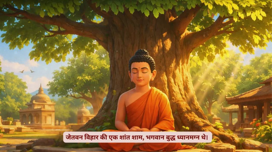 ⁣श्रेष्ठता का भ्रम _ बुद्ध की प्रेरक कथा _ अहंकार से करुणा तक(720P