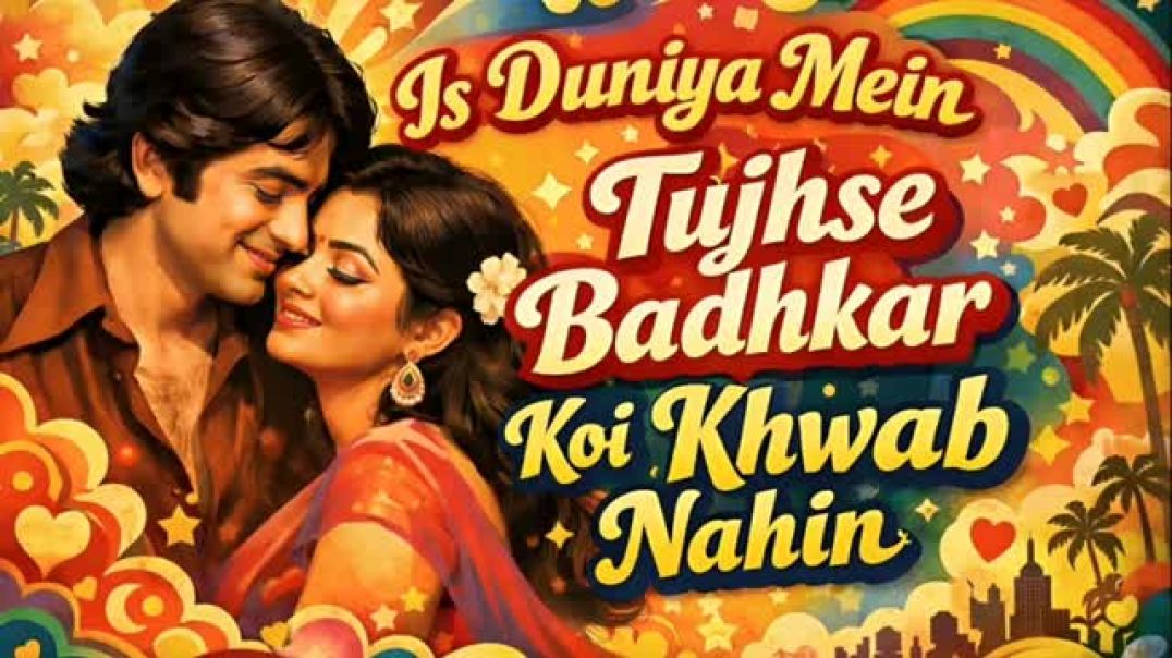 ⁣tujhe badkar koi kahi nahi hindi song