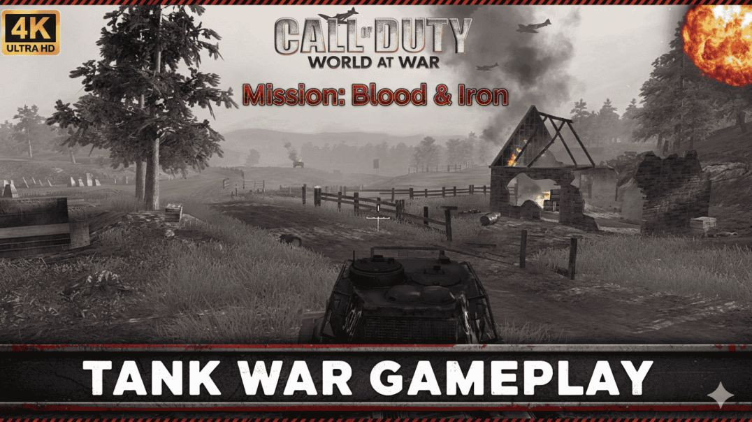 Call of Duty World at War – Blood & Iron | Epic WWII Tank Combat
