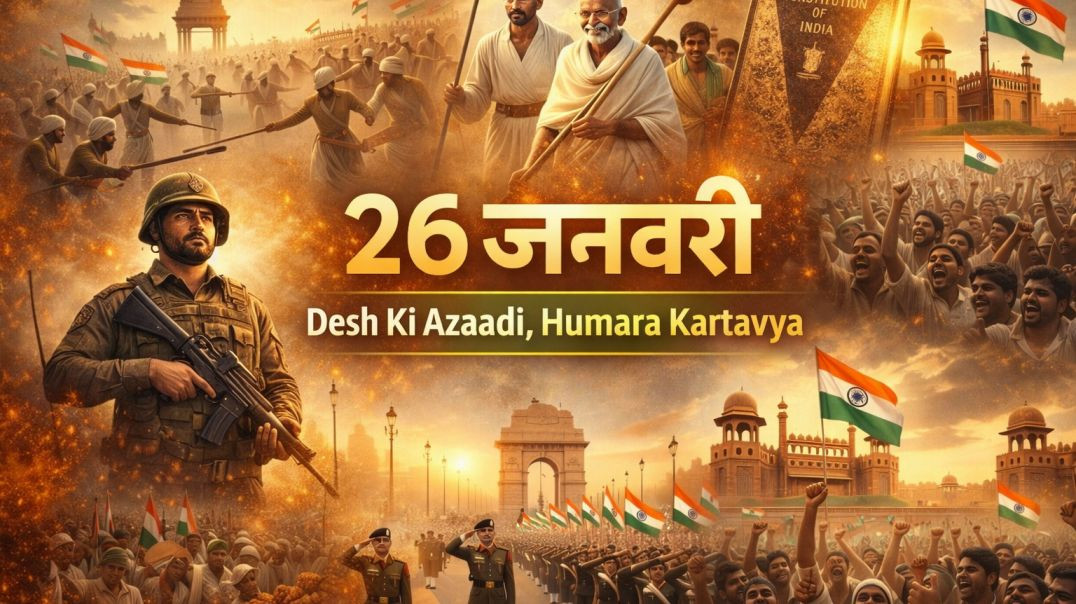 ⁣जनवरी : जब भारत ने खुद को संविधान सौंपा | गणतंत्र दिवस की कहानी