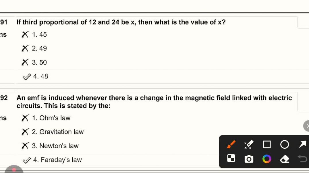 ⁣Rrb je previous year question papers 16/12/2024, shift 1,part 10