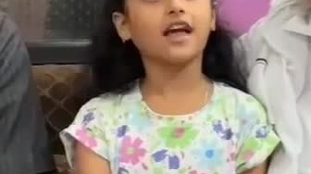 ⁣सोटी बच्ची ने दिया समाज को मेसेज