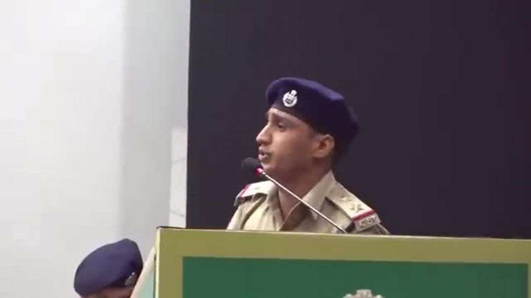 ⁣#cisf_si_exe_pintu_ram_meena_at__finals_of_the_nhrc_capf_debate_competition_2019(360p)