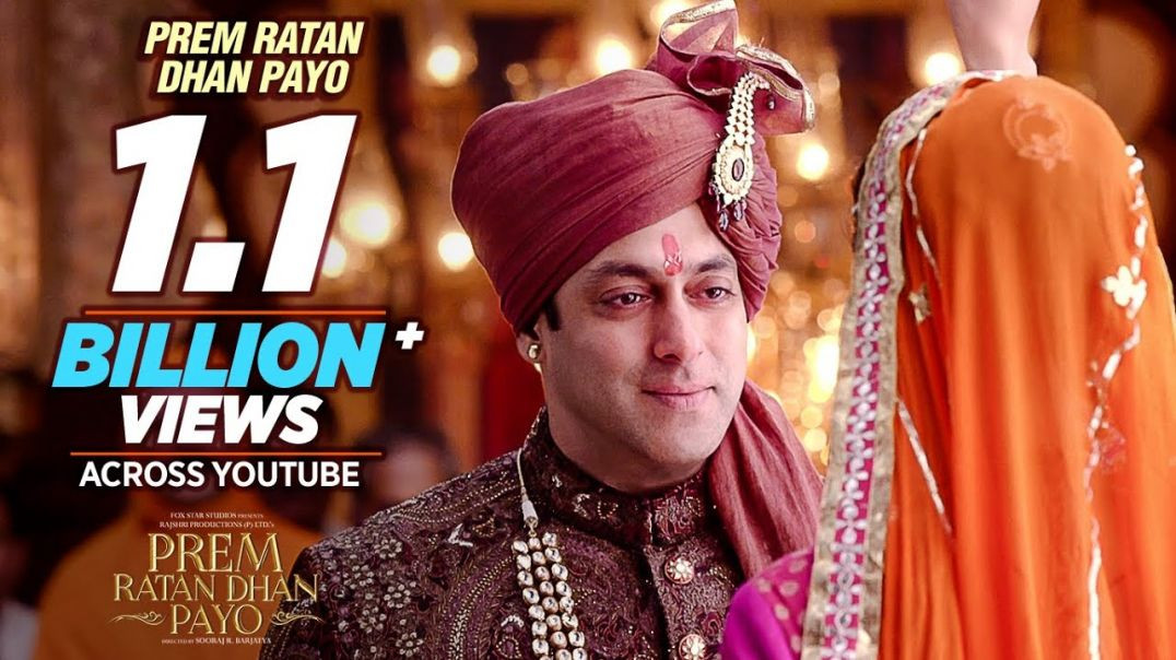⁣PREM RATAN DHAN PAYO' Title Song (Full VIDEO)| Salman Khan, Sonam Kapoor | Palak Muchhal