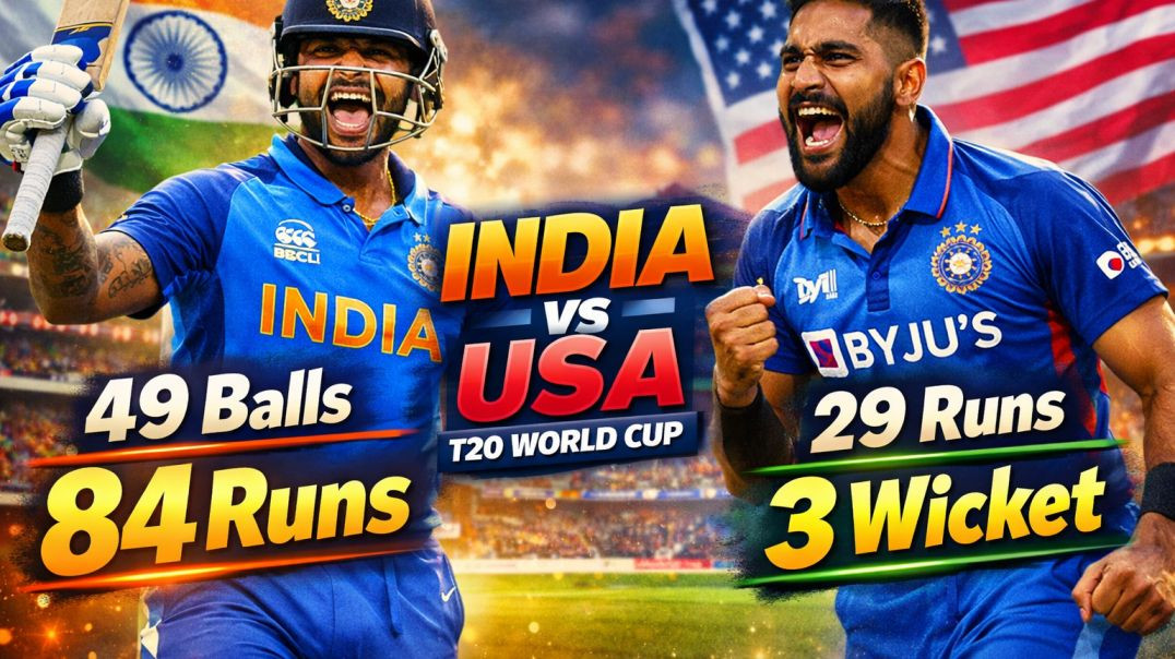 ⁣USA ne daraya, Surya ne bachaya! IND vs USA T20 WC Match Review 😲
