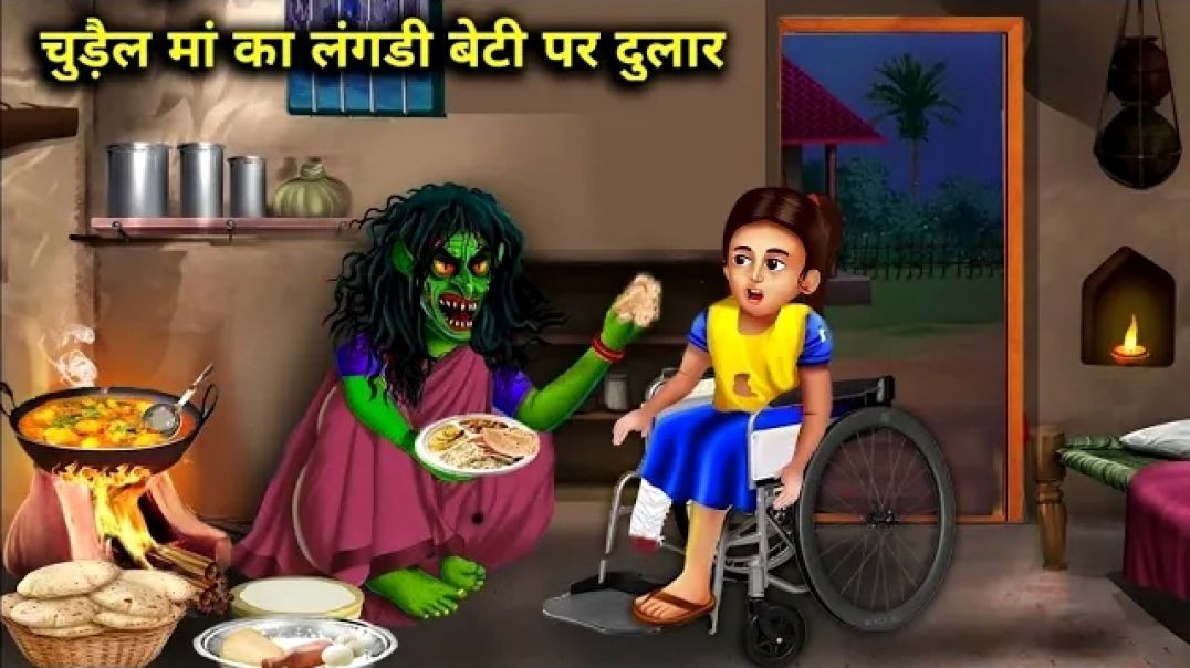 ⁣चुड़ैल माँ का लंगड़ी बेटी पर दुलार _ Chudail Ma Ka Langdi Beti Pr Dular _ Hindi Horror Kahaniyan _