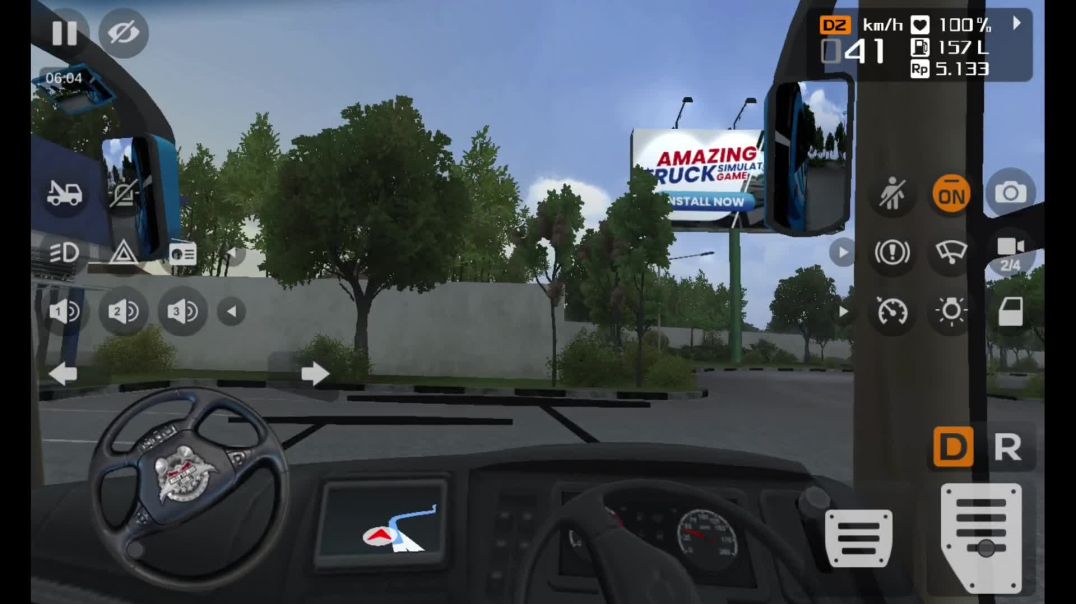 ⁣Bus simulation Indonesia gameplay full