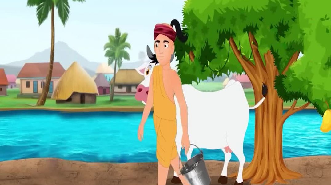 ⁣Gaye aur 😑 bachhde #ai cartoon 😑 aistory