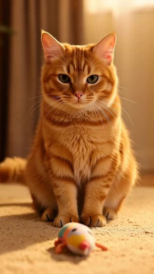 AI video Cat character