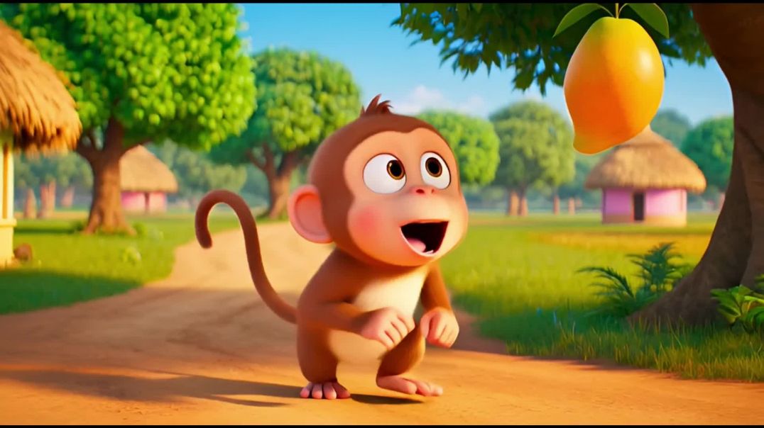 ⁣शरारती बंदर और जादुई आम का पेड़ 🐒🥭 | Hindi Moral Story for Kids | 3D Cartoon | DK Kids TV