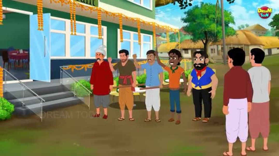 ⁣गाँव का ढाबा _ GAON KA DHABA _ HINDI KAHANIYA _ CARTOON STORY _ HINDI STORIES(360P)