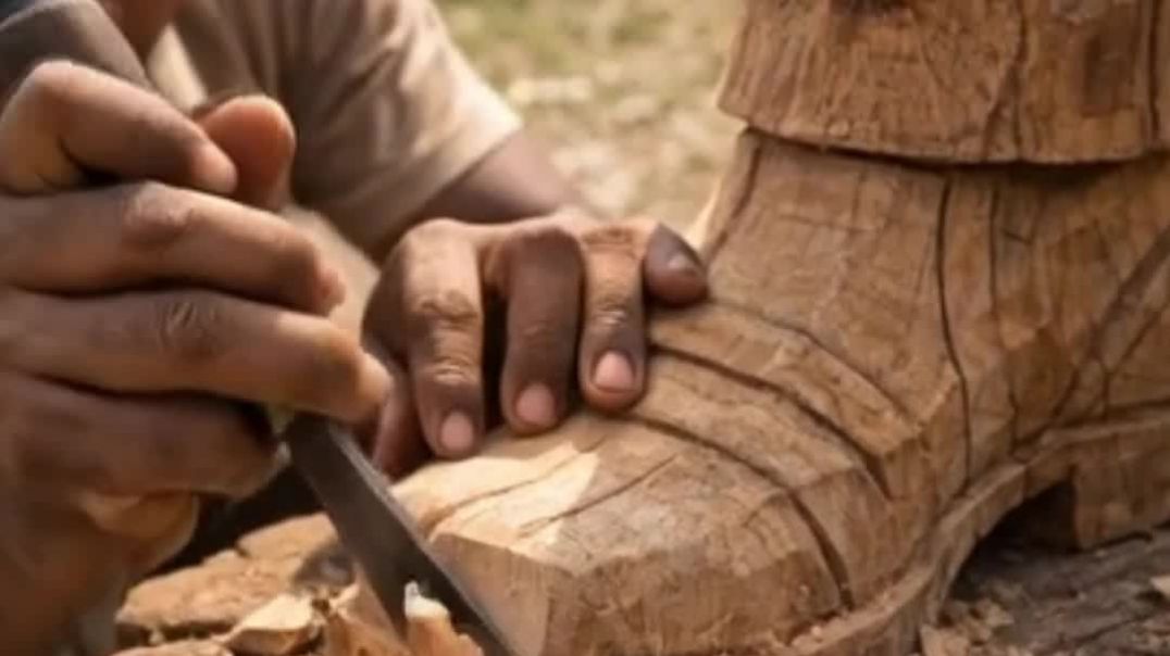 ⁣main lakadi se banaya gojo saturu 😍  #woodart #newyork #newmusic #newart #newwoodart