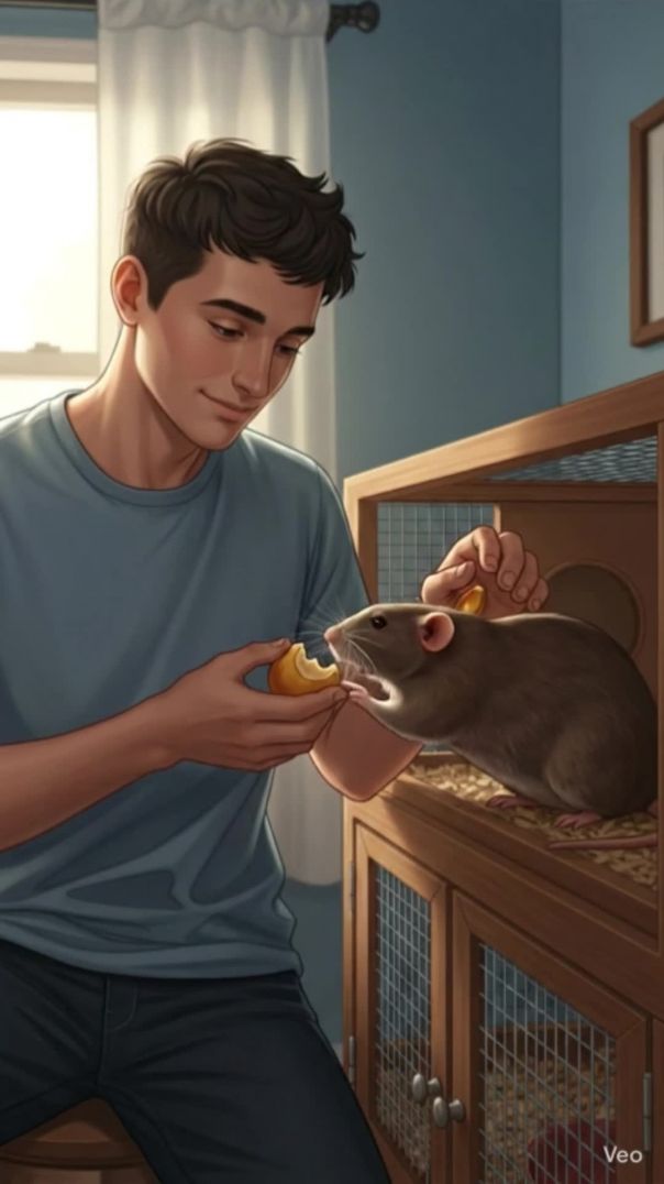 The story of the man and the mouse