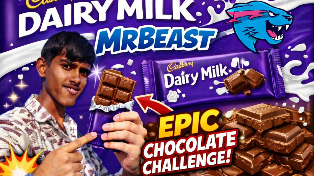 ⁣How to new dairy milk chocolate video 😀