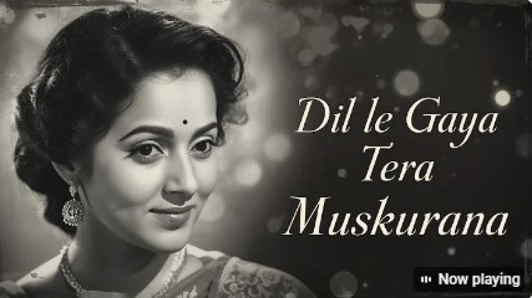 Dil_Le_Gaya_Tera_Muskurana_Evergreen_Old_Hindi_Romantic_Song_60s-70s_Retro_Love_Melody_720P