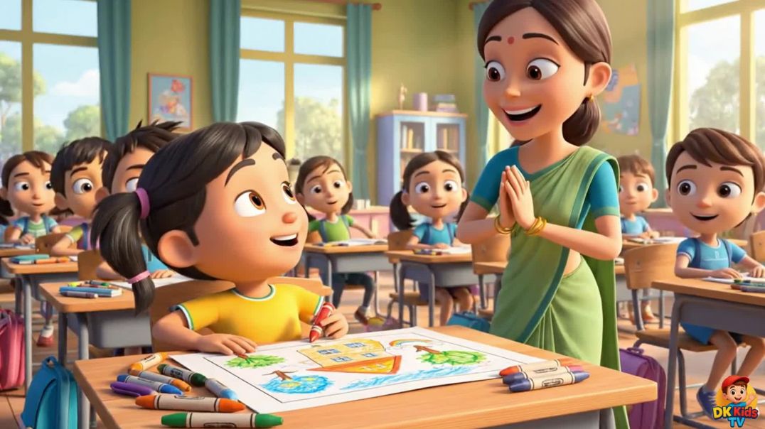 ⁣📘 चीकू और किट्टू की ड्रॉइंग कॉपी 😍Chiku Aur Kittu Ki Drawing Copy 😍 | Kids Cartoon Moral Story | Dos