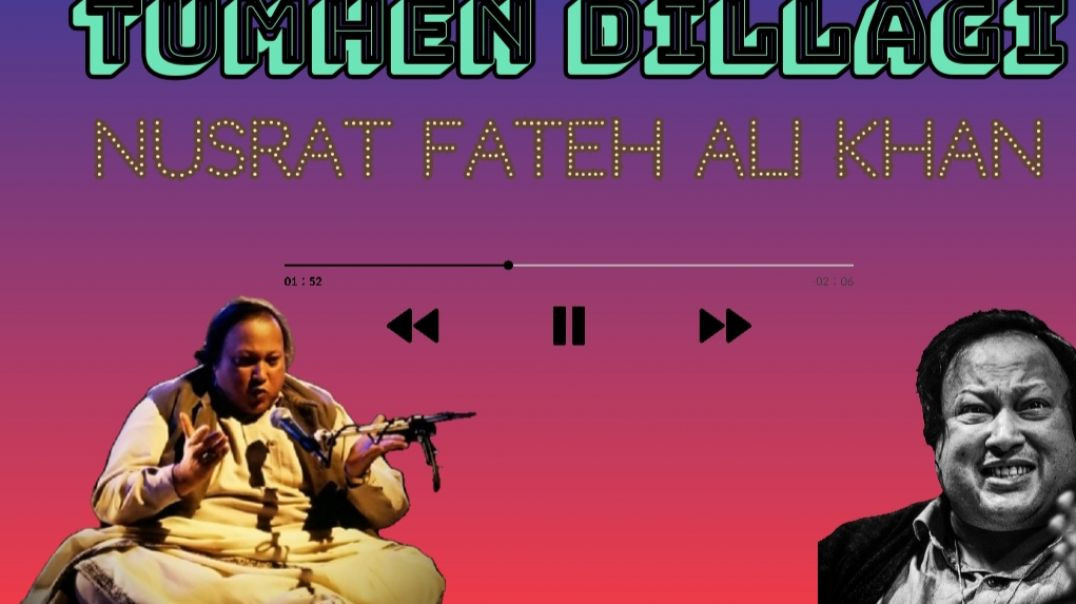 ⁣Qawwali Nusrat Fateh Ali Khan tumhen Dillagi