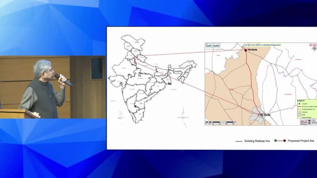 ⁣Cabinet approves Delhi–Ambala 3rd &amp;amp; 4th line (194 km  ₹5,983 Cr)