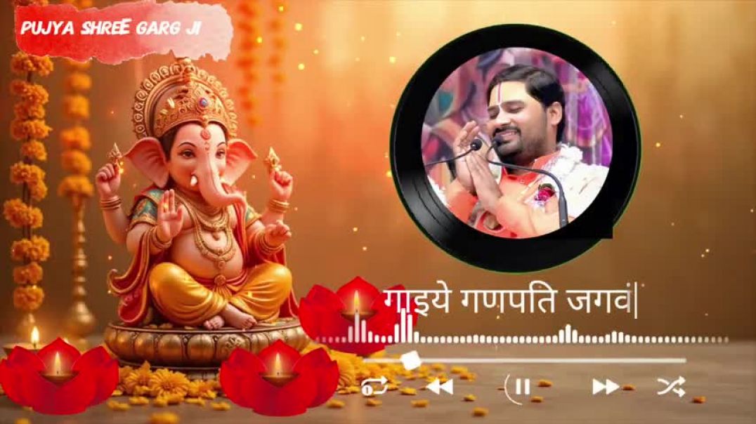 ⁣Bhajan __ Ganpati Bappa Morya __ lalbaugcha raja song __ _bhajan _ganesh _ganpati _viral(720P_HD)(48
