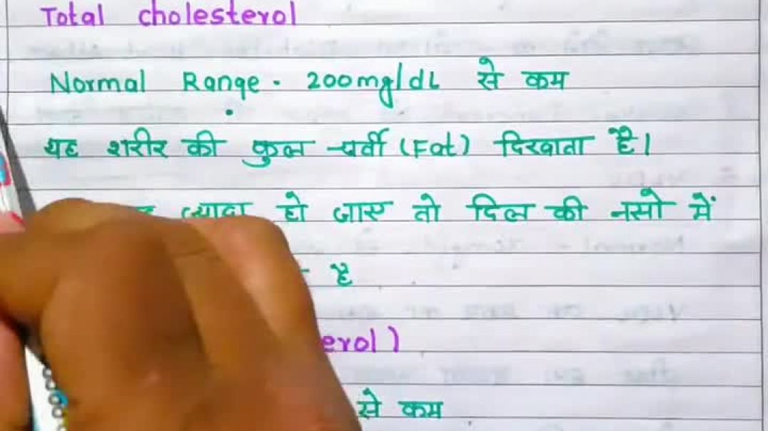 ⁣Lipid Profile Test Report पढ़ना सीखे सबसे सरल और आसान भाषा में _ How To Read Lipid Profile Test Re(