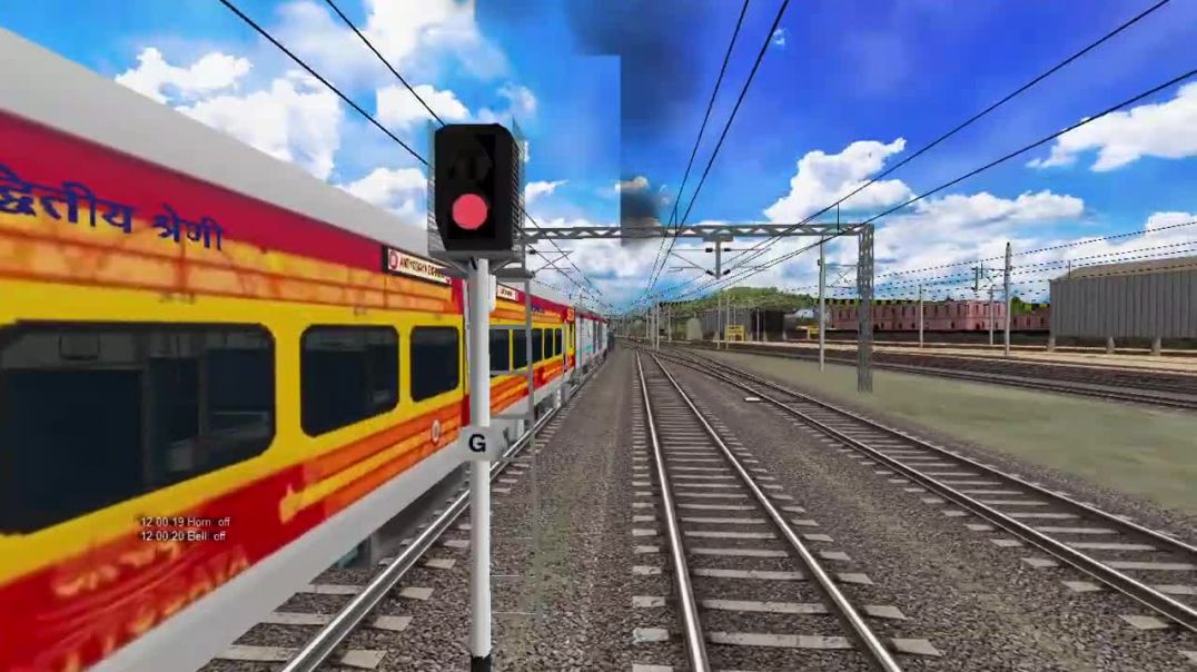 ⁣ANTODAYA EXPRESS RAKES DELIVERY AT NEW DELHI STAION WITH WDM3D ALCO LOCOMOTIVE TRAIN SIM PC