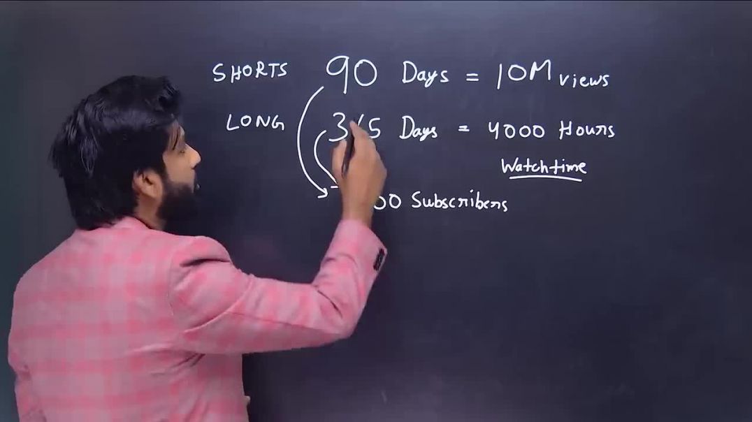 ⁣😱अगर 90 दीन मे ❌️1000 SUBSCRIBER ❌️10M VIEWS पूरा नही हुआ तो क्या करना होगा _(720P