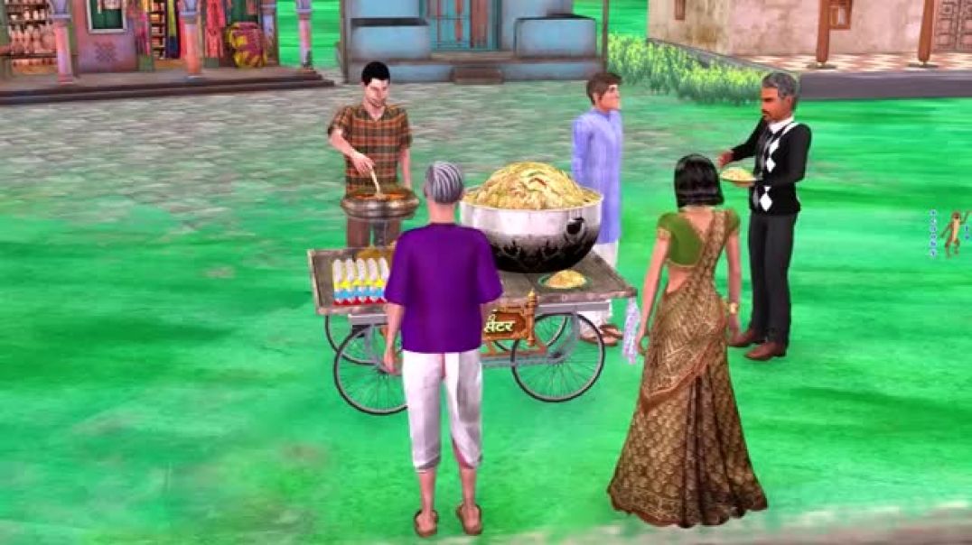 ⁣Tawa_Chicken_Pulao_MasterChef_Iconic_Street_Food_Hindi_Kahaniya_Moral_Stories_Comedy_Video(360p)