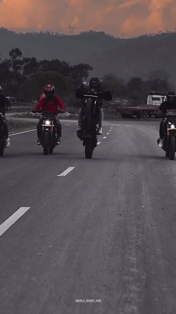 Riding with friend 😎 bhaichara on top 🔝☠️👿