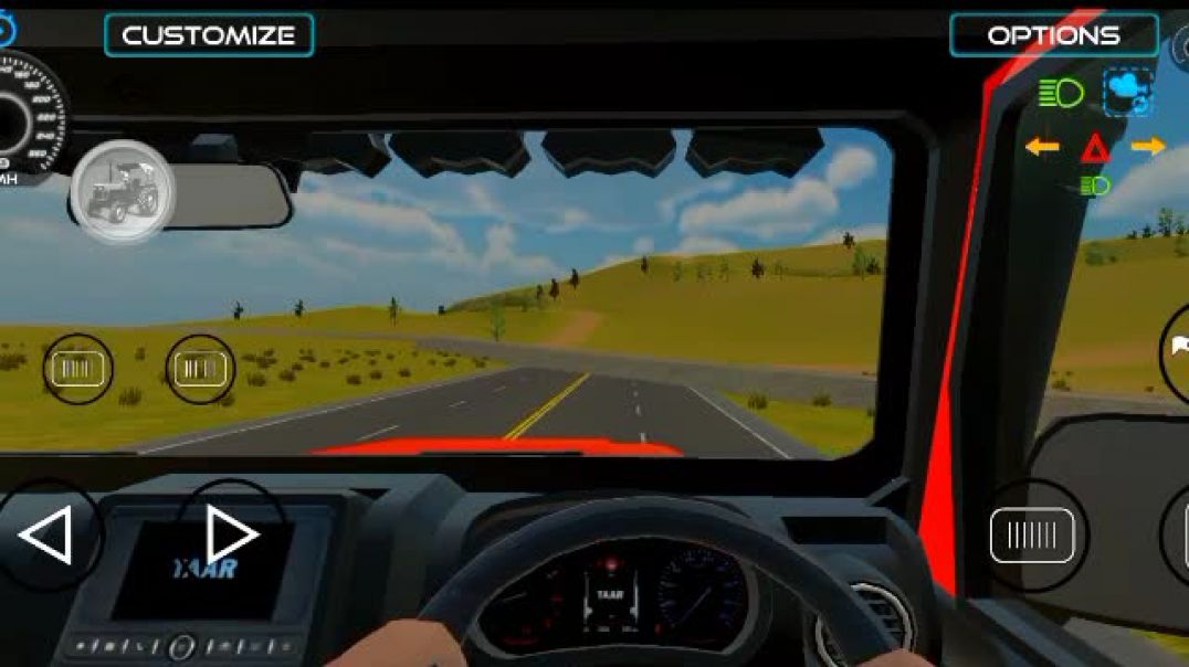 ⁣Thar roxx off roading 4x4...