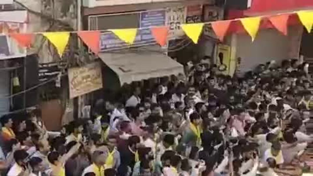 Bhati ji ka bhavya swagat