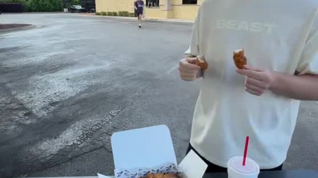 ⁣Mr beast video is currently