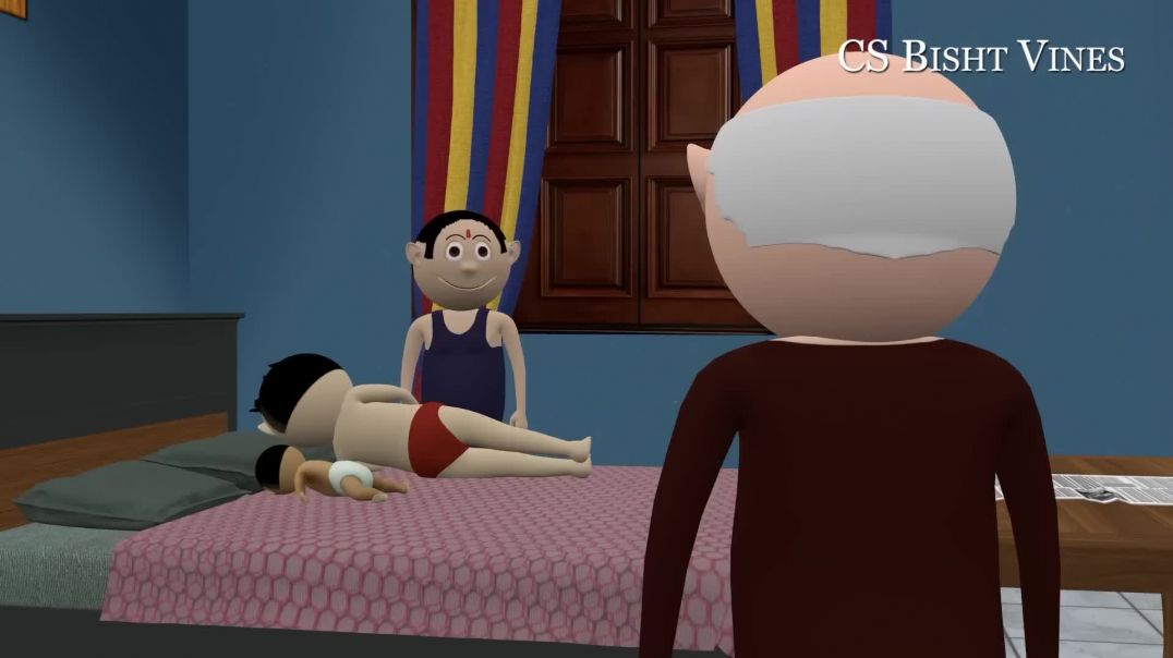 ⁣"पागल बेटा 13 | चुटकुलों वाली देसी कॉमेडी वीडियो |deep CS Bisht Vines