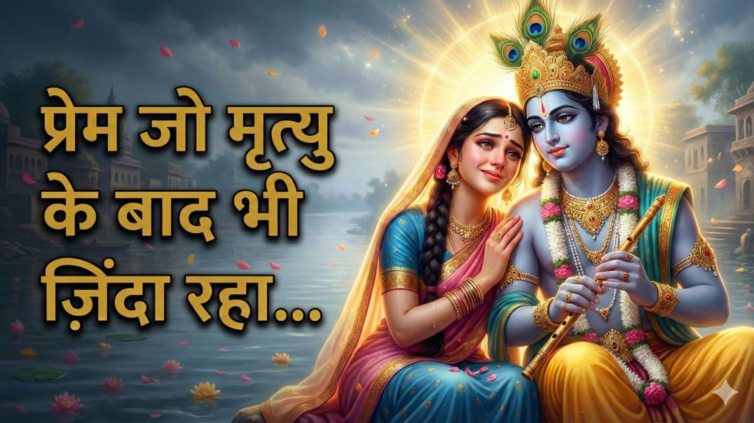 ⁣Radha Krishna — Amar Prem Jo Janmon Tak Zinda Raha”