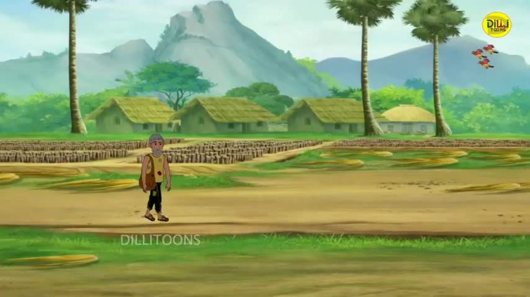 ⁣ग़रीब_लकड़हारा_और_गुफा_का_रहस्य_कहानी___Hindi_Moral_Story___Jadui_Kahani___Cartoon_Story(480p)